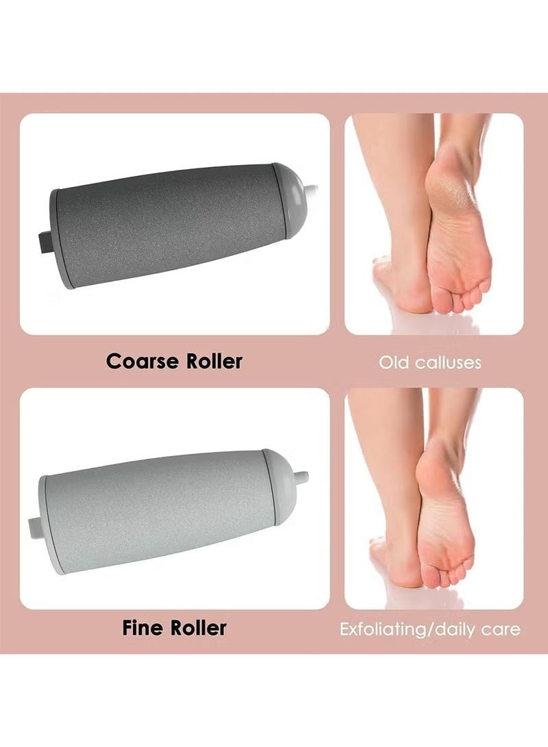 USB Rechargeable Waterproof Electric Foot File with 2 Speeds for Feet and Heels - Image 4